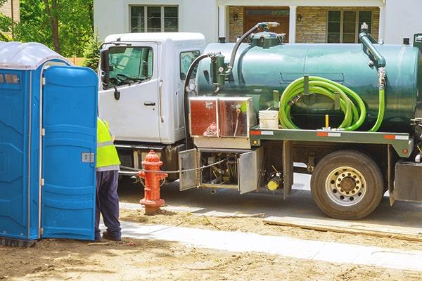 workers at Porta Potty Rental of San Lorenzo